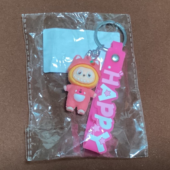 Fashionable Durable Plastic Keychain New - Picture 2 of 11